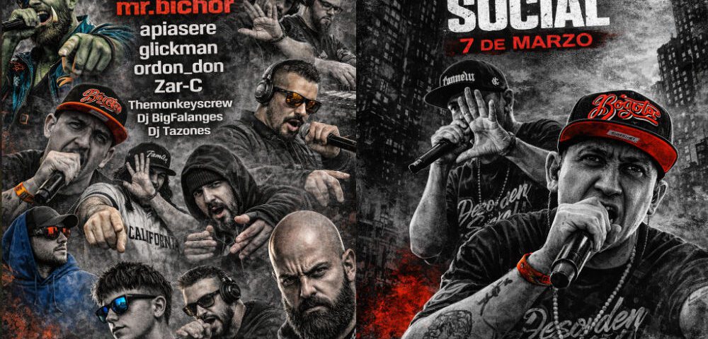 UNDERFLOW JAM: hip-hop real en Aluche con Desorden Social Rap como plato fuerte