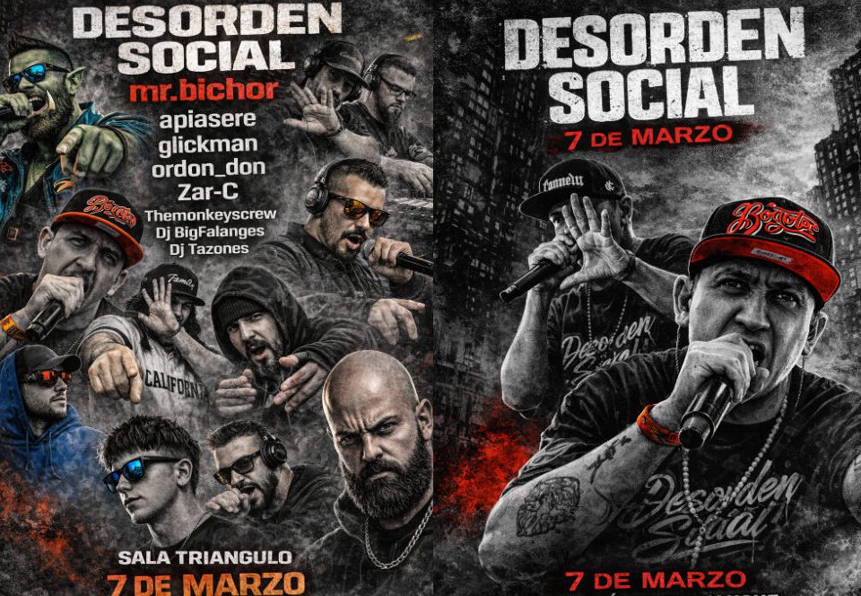 UNDERFLOW JAM: hip-hop real en Aluche con Desorden Social Rap como plato fuerte