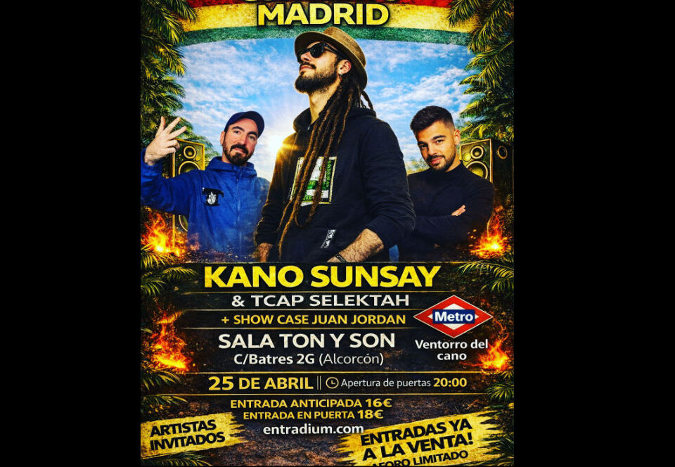 Una noche de reggae en Alcorcón que apunta a sentirse más que escucharse