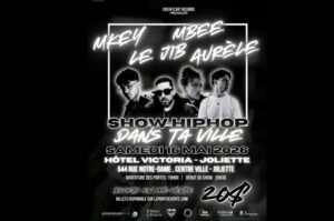 Le Jib presenta 'Dans Ta Ville': El show de hip-hop que llega a Joliette el 16 de mayo